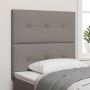 Galvūgalis su galvūgalio Taupe 80 cm Dirbtinė oda