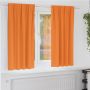 Užuolaidos su žiedais, blokuojančios šviesą 2 pcs Oranžinė