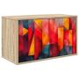 Sieninis televizoriaus stovas HEESCH 69 x 33 x 40 cm