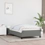 Lovos rėmas be čiužinio, tamsiai pilkas, 90x200cm, audinys