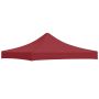 Proginės palapinės stogas, tamsiai raudonas, 3x3m, 270 g/m²