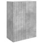 Prie sienos montuojama spinta Betono pilka 66 x 34,5 x 90 cm