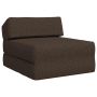 Sulankstomas Sofos Lova Taupe 60 x 70 x 41 cm Audinys