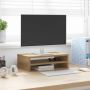monitoriaus stovas Artisan Oak 42x24x13 cm Engineered Wood