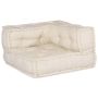 Modulinė sofa 4 pcs Kreminė Audinys