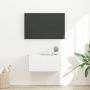 TV sieninė spintelė Balta 60 x 31 x 29,5 cm Apdirbta mediena
