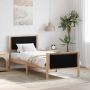 Lovos rėmas Ruda ir juoda 75 x 190 cm Pušies masyvas