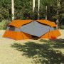Vidinė palapinė Pilka ir oranžinė 520 x 520 x 190 cm tafta