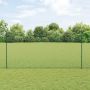 Tvora su stulpais Žalia 1,6 x 10 m Plienas ir PVC