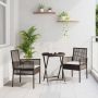 Sodo Bistro Rinkinys 3 pcs Ruda poliratanas