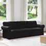 Sofa Juoda 215 x 82 x 80 cm audinys