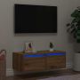Televizoriaus spintelė su LED, artisano, 75x35,5x25 cm
