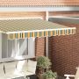 Markizės apdailė Žalia ir geltona 330 x 20 cm Drobė