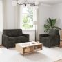 Sofos komplektas 2 pcs Antracito Poliesteris