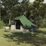 Tipi palapinė su stogu Žalia 364 x 281 x 257 cm tafta