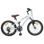 Kids Mountain Bike 20 Colių 6-Speed 5-8 metų amžiaus Balta