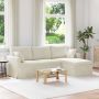 Sofa Kreminė 198 x 134 x 80 cm Aksomas