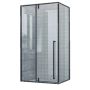 Dušo kabina B120 1200x800x1900 grey be pado