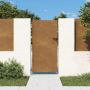 Sodo vartai, 85x175 cm, Corten plienas