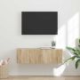 TV sieninė spintelė Sonoma 98 x 31 x 29,5 cm Apdirbta mediena
