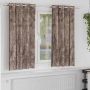 Aksominio tipo užuolaidos 2 pcs Kapučino 175 x 140 cm Aksomas