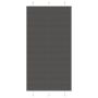 Plisuota žaliuze juoda 110x200 cm audinio plotis 109,4 cm