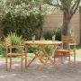 Kėdė 2 pcs Ruda 56 x 55 x 90.5 cm Kieto teka medžio