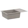 Kriauklė Pilka 780 x 500 mm 80% Kvarcas ir 20% Derva