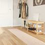 Kilimas Spauda Kreminė 450 x 50 cm Poliesteris ir PVC