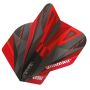 Smiginio strėlyčių sparneliai Winmau Prism Delta Black / Red