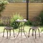 Sodo Bistro Rinkinys 3 pcs Bronzinė Aliuminis