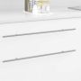 Spintelės rankena 2 pcs Sidabro 700 mm Nerūdijantis Plienas
