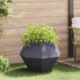 Lovelis Antracitas 75 x 75 x 60 cm Plienas