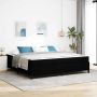 Kiemas lova Juoda 200 x 200 cm audinys