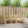 Lauko sofos komplektas 4 pcs