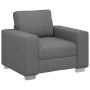 Sofa Tamsiai pilka 100 x 80 x 82 cm audinys