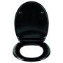 Klozeto dangtis DU12 lėtas black