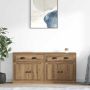 Šoninės lentynos 2 pcs Amatininkų ąžuolas 70 x 35,5 x 67,5 cm