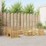 Lauko sofos komplektas 10 pcs Balta 59 x 59 x 37 cm