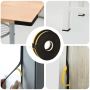 Savigautinė putų juosta 2 pcs Juoda 15mm x 10m CR putplastis