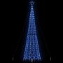 LED Kalėdų eglutė su smaigaliais 1534 LED Mėlyna 500 cm
