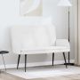 Dvitaškė sofa Baltas 115 x 61 x 87 cm audinys