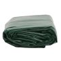 Tentas, žalios spalvos, 5x7m, 650g/m²