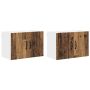 Virtuvės spintelė Kalmar 2 pcs Senas medis 60 x 31 x 40 cm