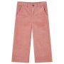 Vaikiškos kelnės, sendintos rožinės spalvos, velvetas, 104 dydžio