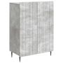 Kabalas Betono pilka 66 x 34,5 x 92 cm Apdirbta mediena