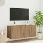 TV sieninė spintelė Amatininkų ąžuolas 100 x 35 x 41 cm