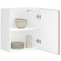 Sieninė virtuvės spinta Porto Artisan Oak Engineered Wood