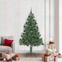 Kalėdų eglutė su 300 LED s stovu Žalia 210 cm PVC
