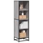 knygų spintelė Pilka Sonoma 40x35x139 cm Engineered Wood